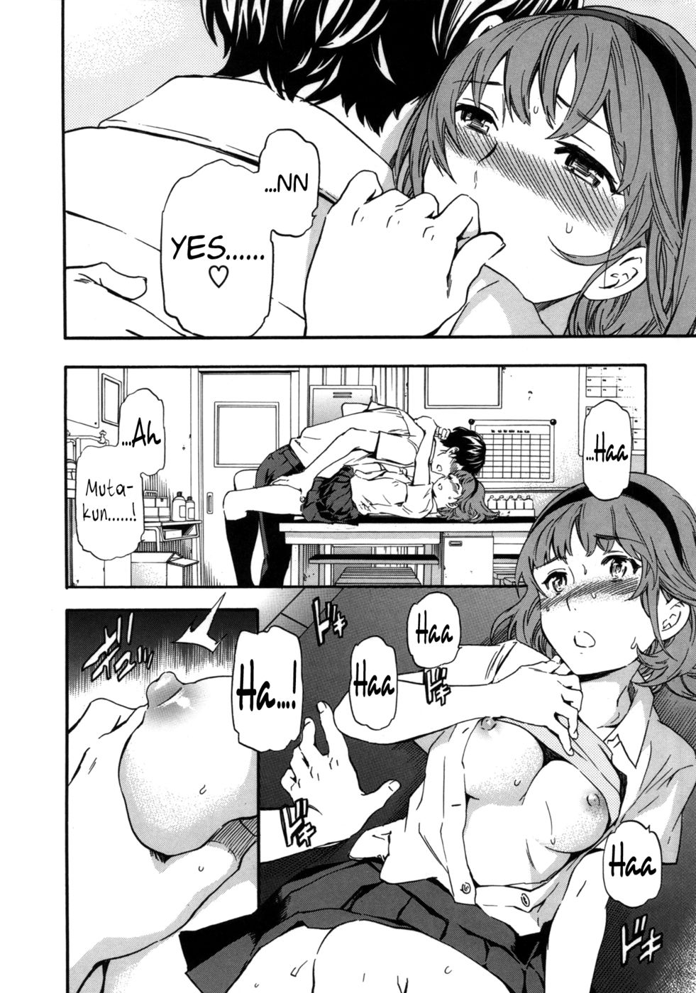 Hentai Manga Comic-Contact and Friction | Lust and Affection-Read-10